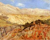 埃德温 罗德 威克斯 : Village in Atlas Mountains Morocco